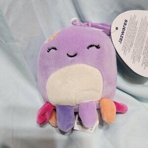 Squishmallow Beula the Octopus S3 w. Clip